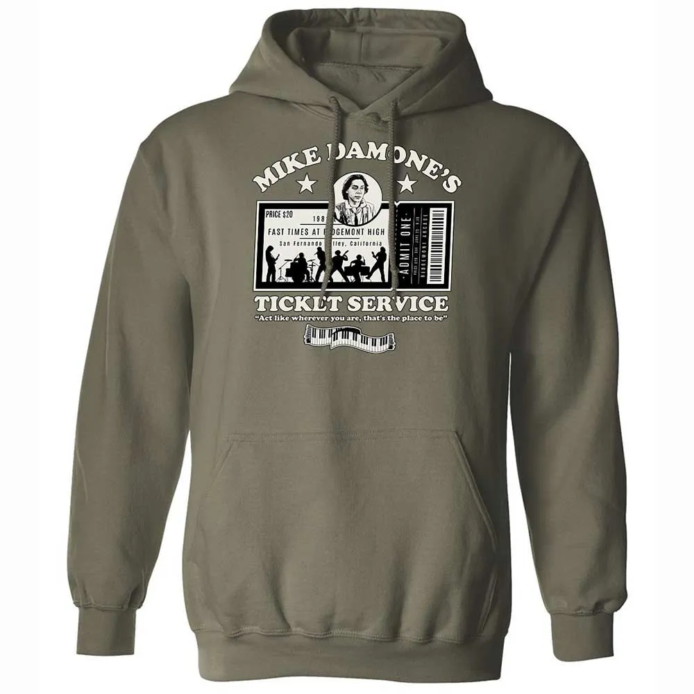 Damone's Ticket Service - Military Green - 9