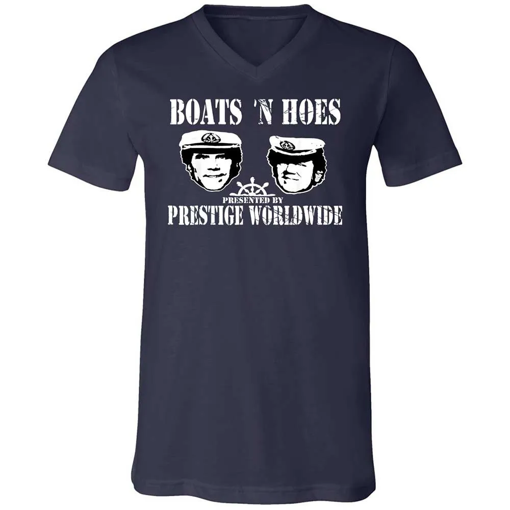 Unisex V-Neck T-Shirt - Y593G29A - Navy - 2