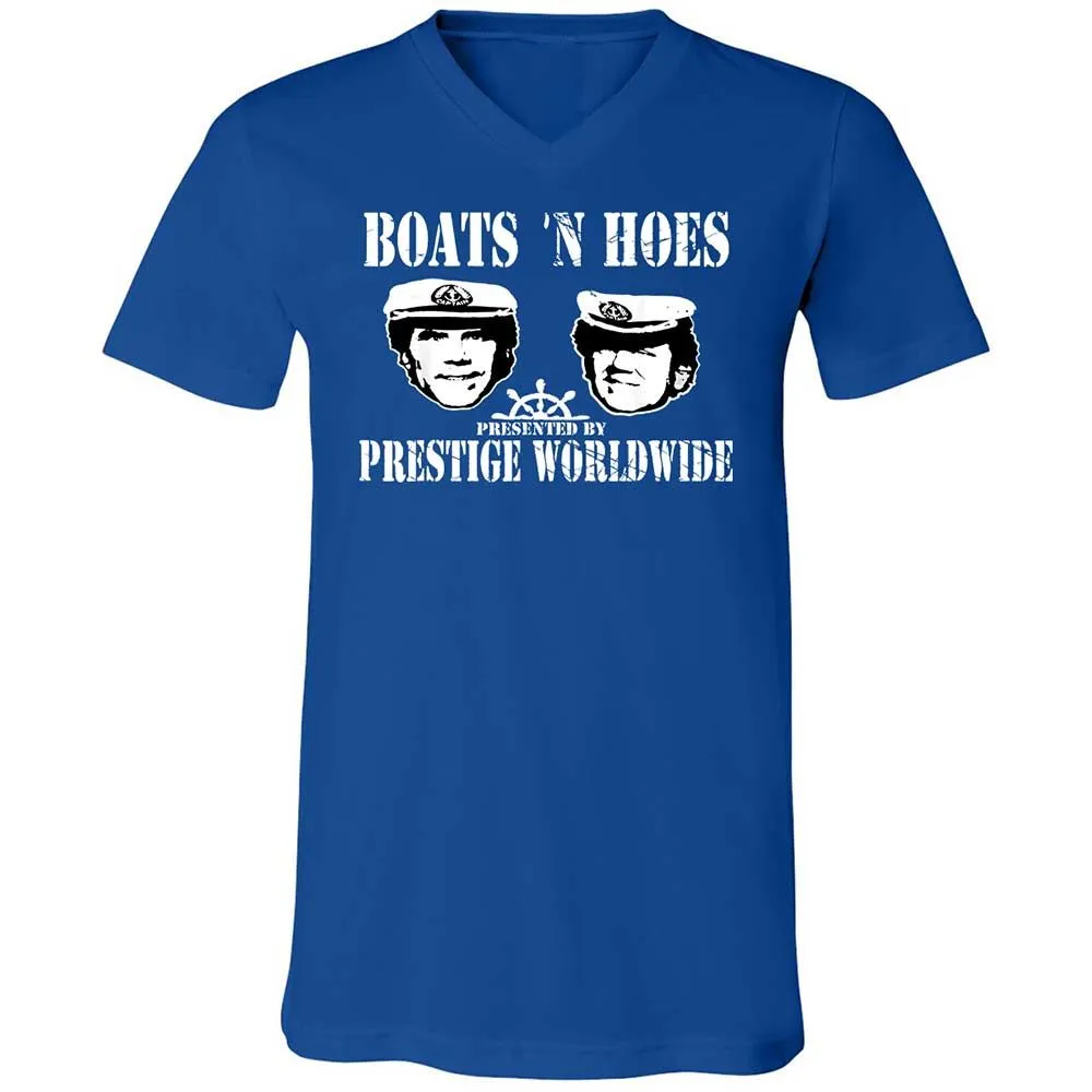 Unisex V-Neck T-Shirt - Y593G29A - True Royal - 4
