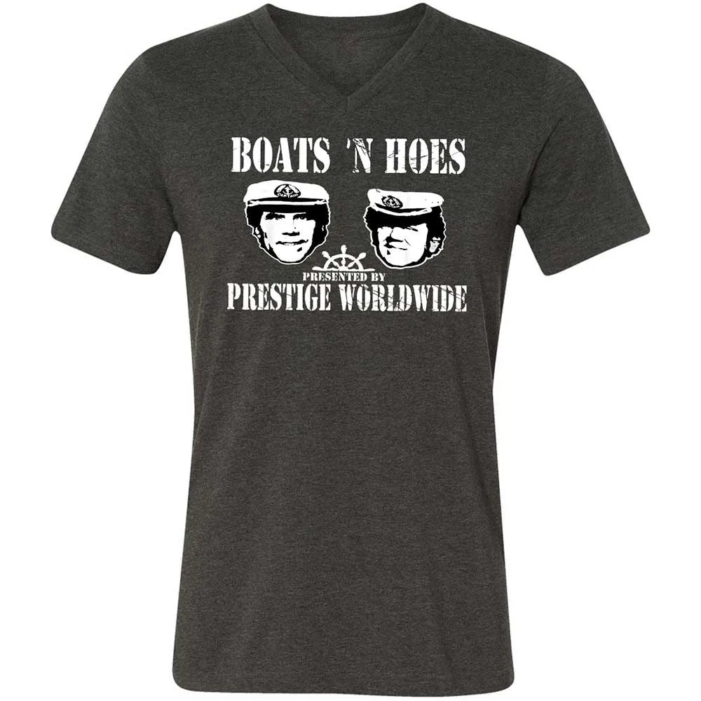 Unisex V-Neck T-Shirt - Y593G29A - Dark Grey Heather - 9