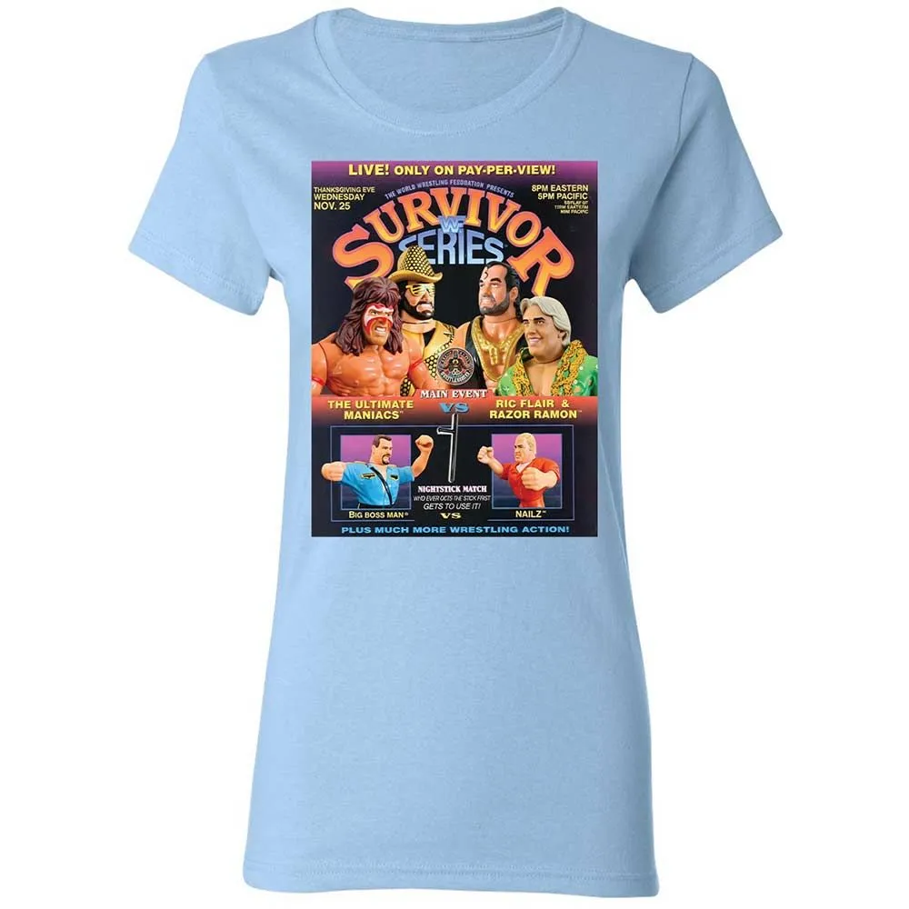 Women's T-Shirt - TDFXQJ4Z - Light Blue - 13