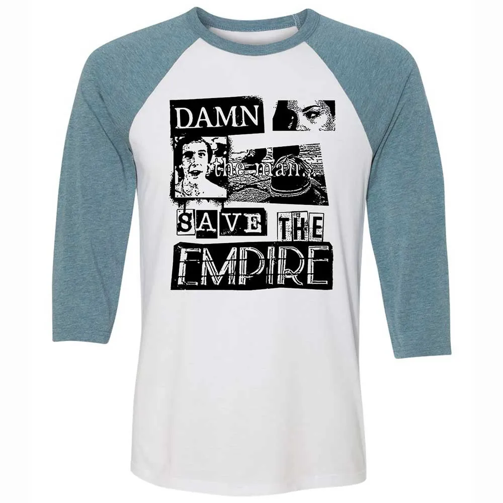 Damn the man. Save the empire - White/Denim - 3