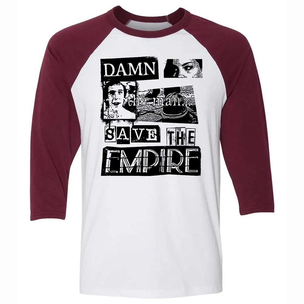 Damn the man. Save the empire - White/Maroon - 7