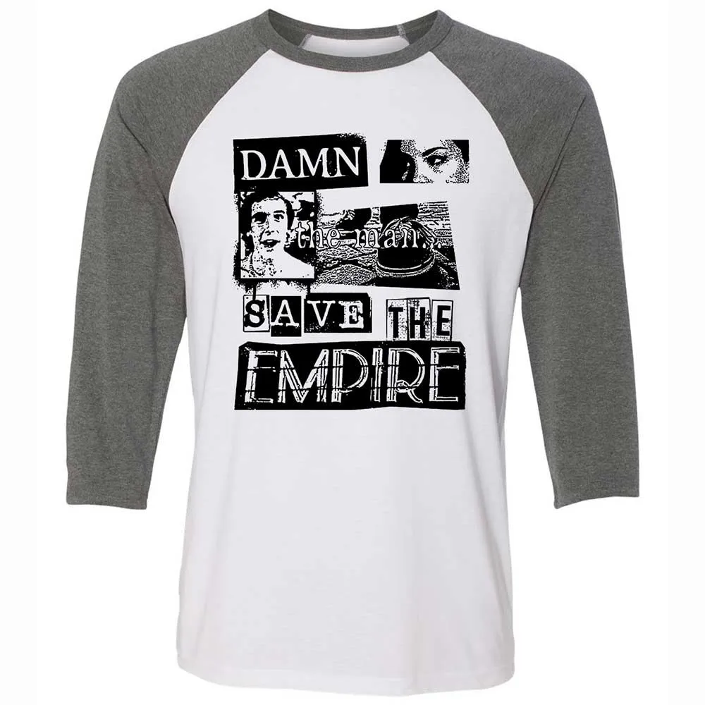 Damn the man. Save the empire - White/Deep Heather - 11