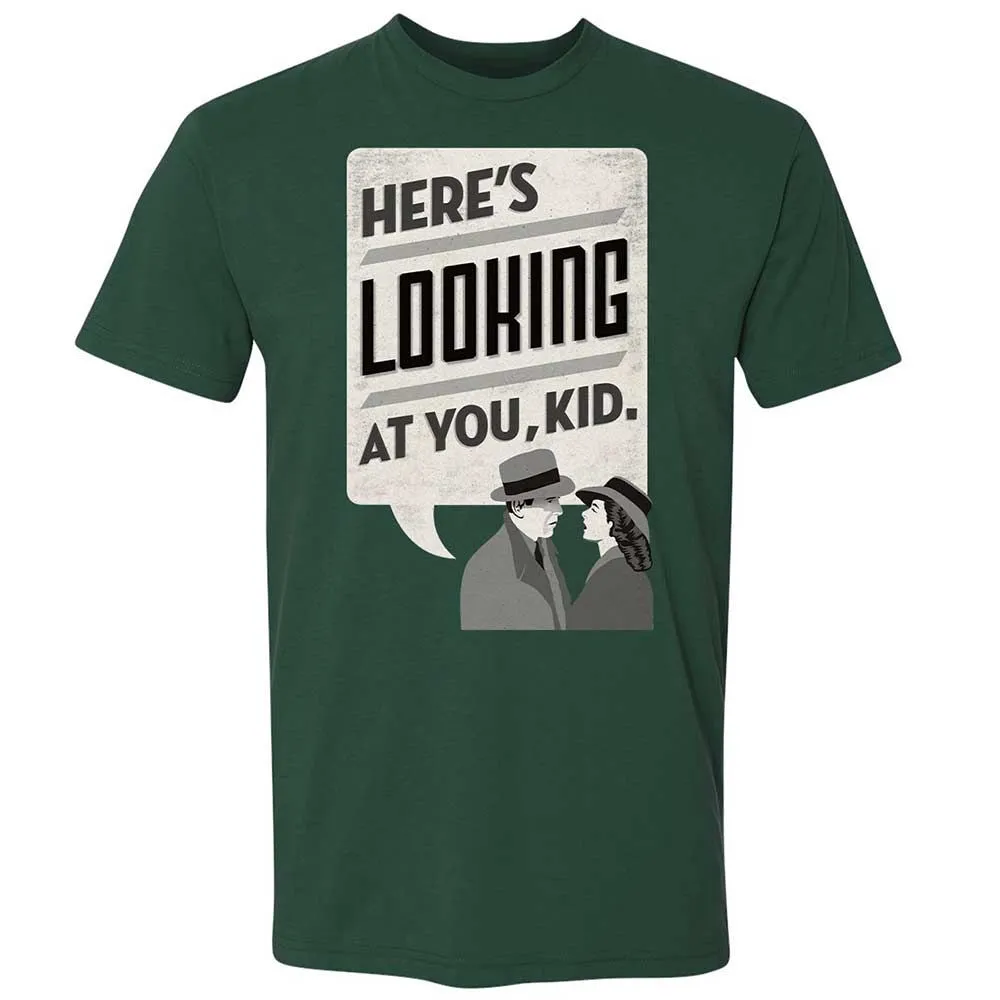 Here's Looking at You Kid - Forest Green - 3