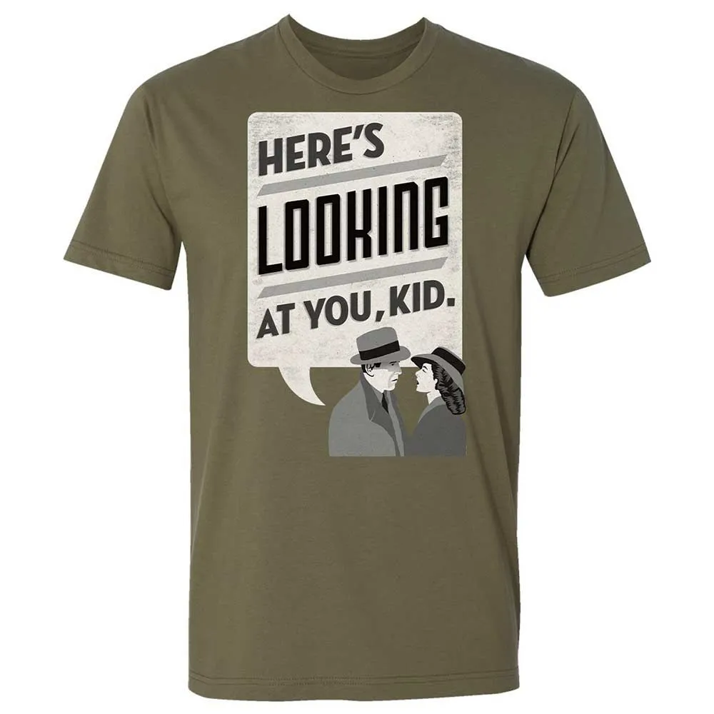 Here's Looking at You Kid - Military Green - 8
