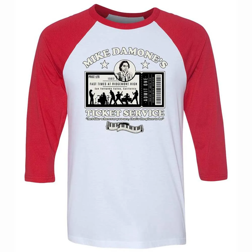 Damone's Ticket Service - White/Red - 9