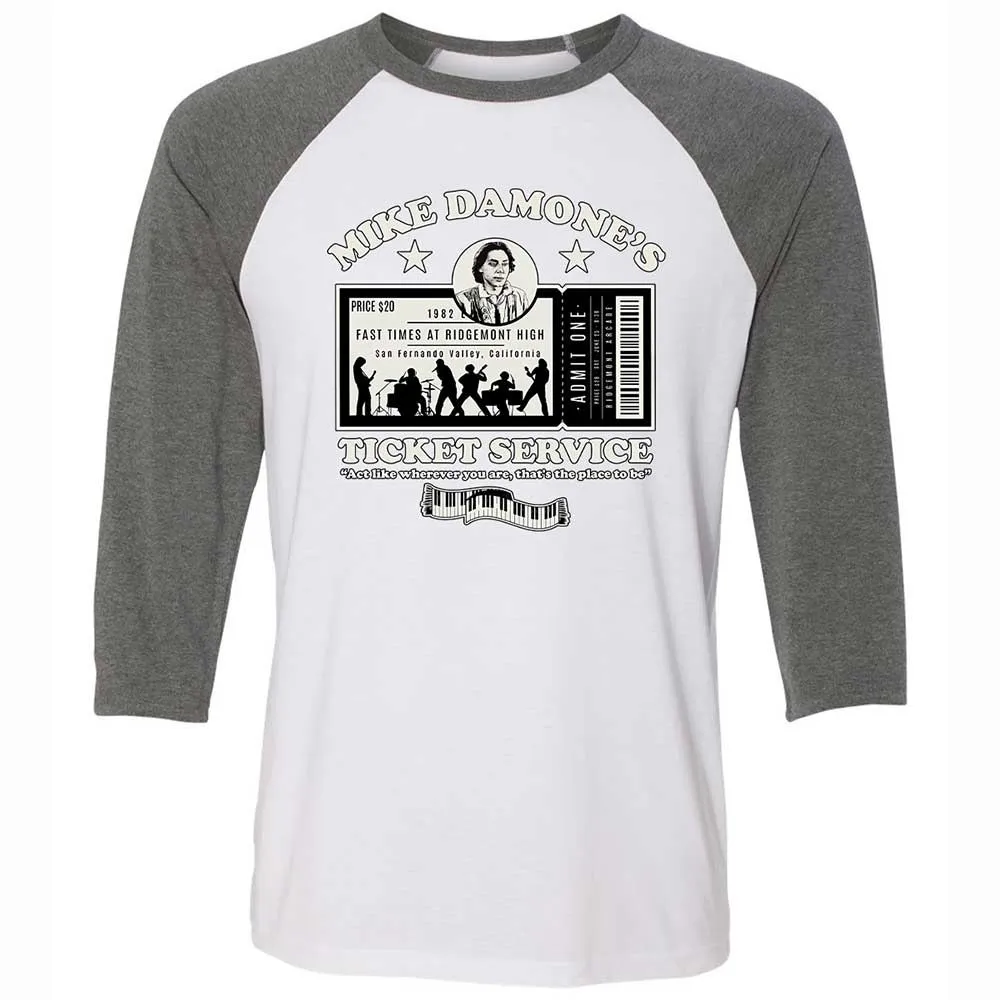 Damone's Ticket Service - White/Deep Heather - 11