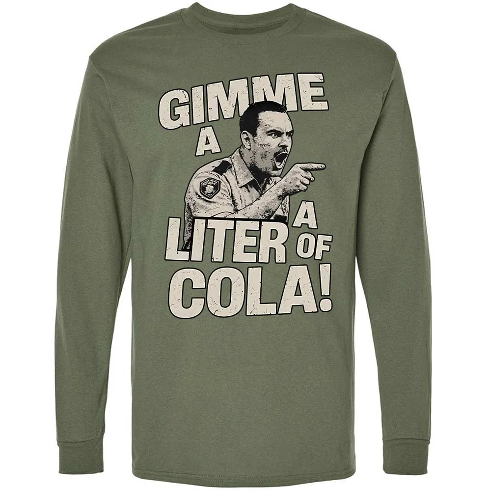 Long Sleeve T-Shirt - 4XP8Z6GM - Military Green - 9