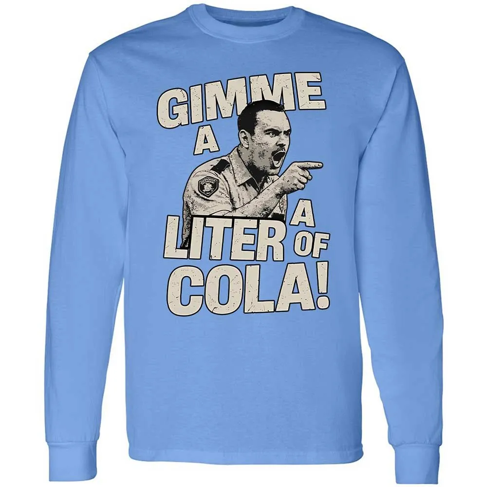 Long Sleeve T-Shirt - 4XP8Z6GM - Carolina Blue - 15