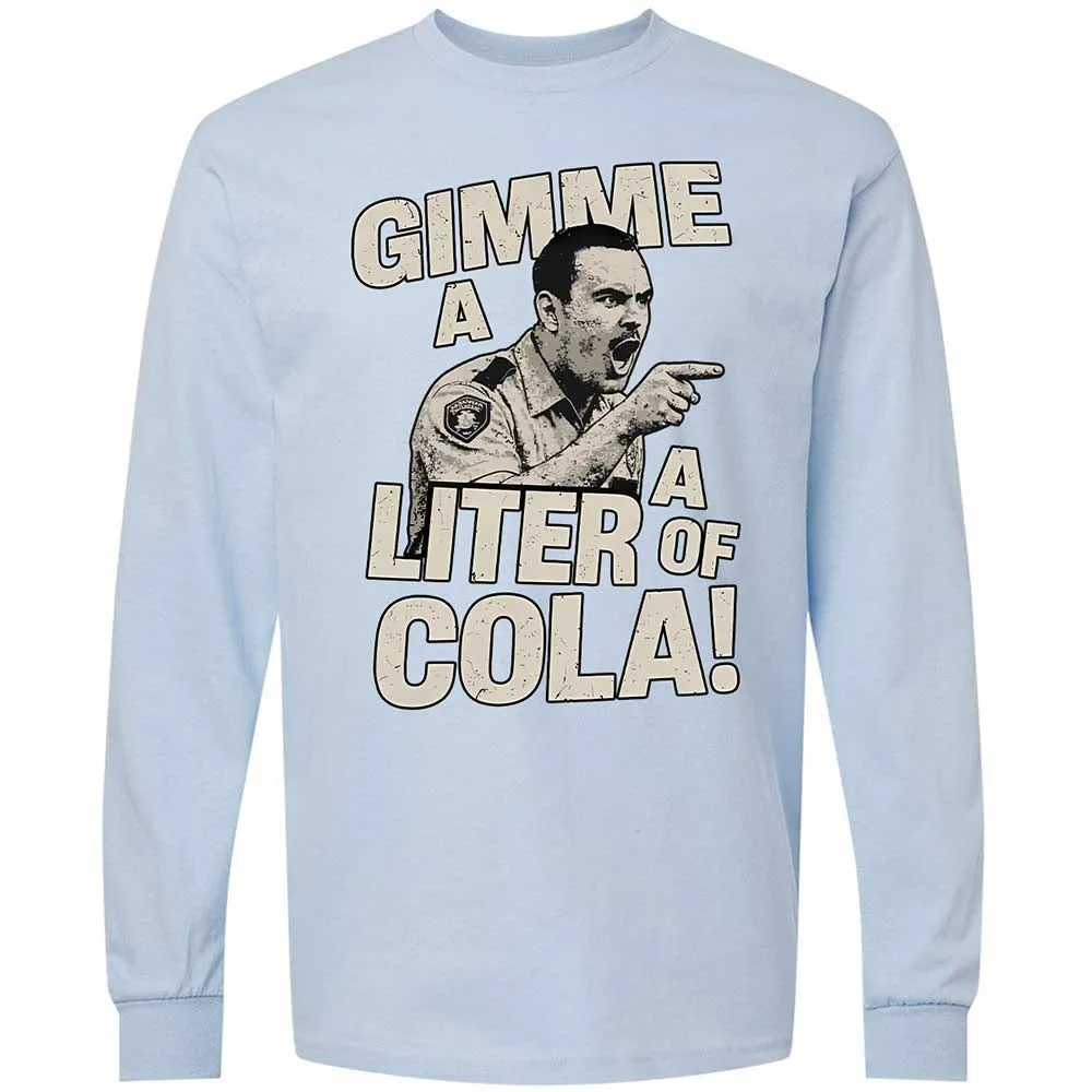 Long Sleeve T-Shirt - 4XP8Z6GM - Light Blue - 18