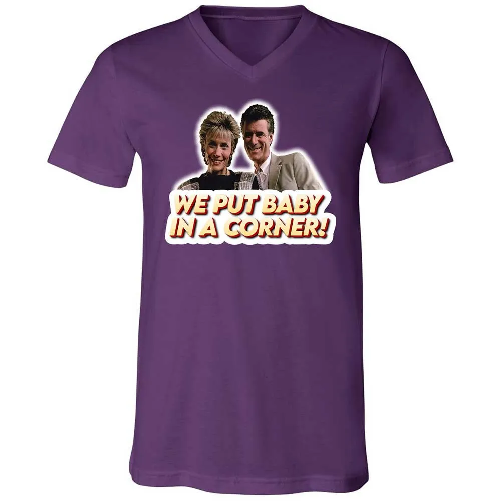Unisex V-Neck T-Shirt - XS3JF3F2 - Team Purple - 10