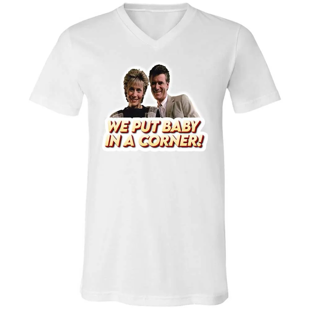 Unisex V-Neck T-Shirt - XS3JF3F2 - White - 16