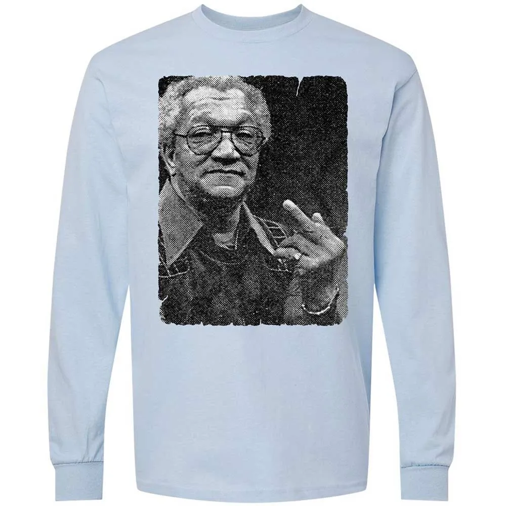 Long Sleeve T-Shirt - Q51ZVUQJ - Light Blue - 4