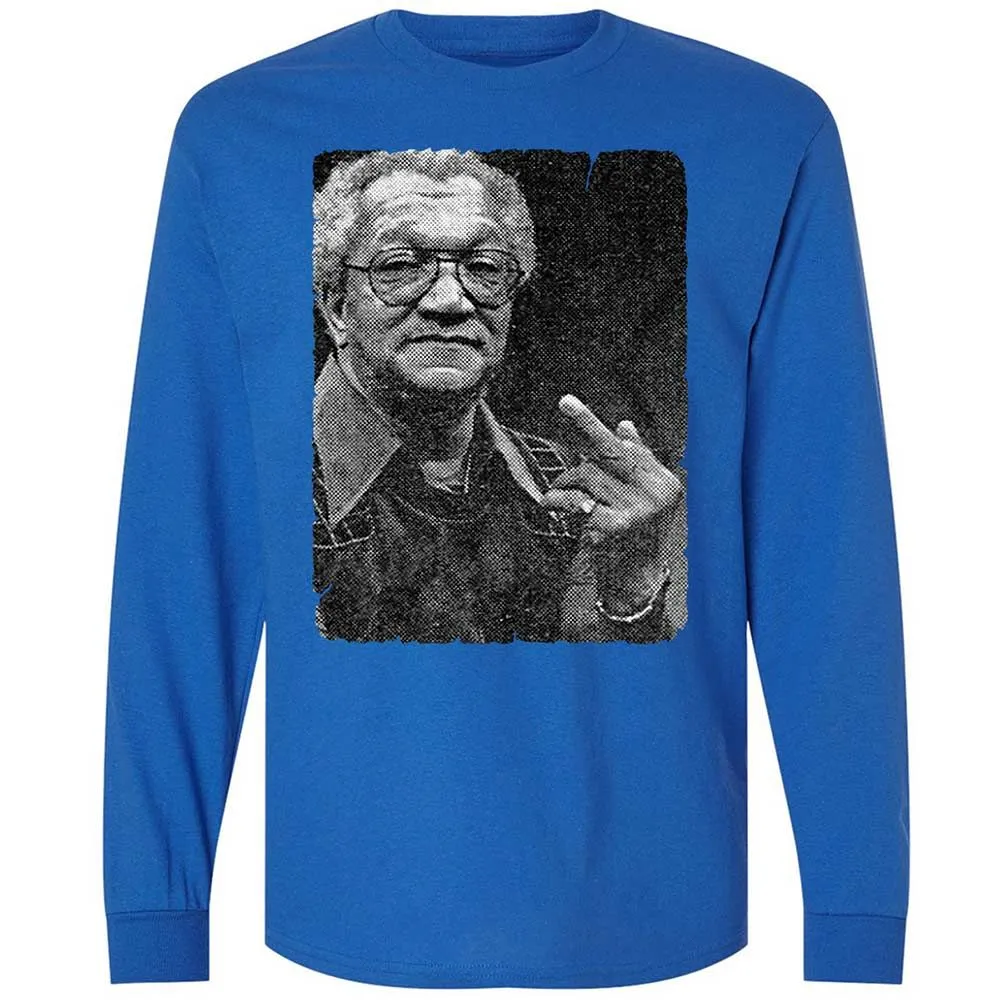 Long Sleeve T-Shirt - Q51ZVUQJ - Royal - 7