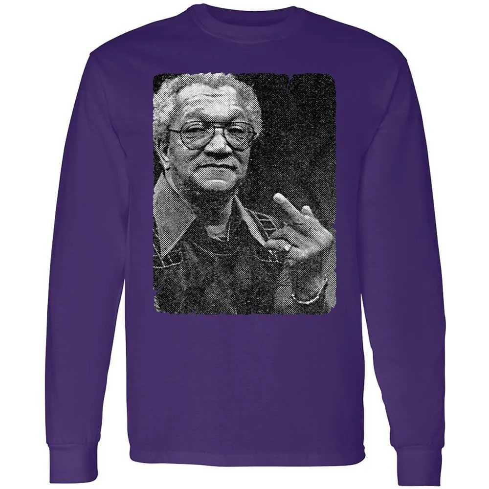 Long Sleeve T-Shirt - Q51ZVUQJ - Purple - 9