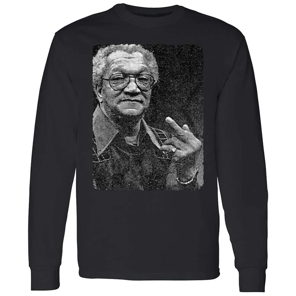 Long Sleeve T-Shirt - Q51ZVUQJ - Black - 12