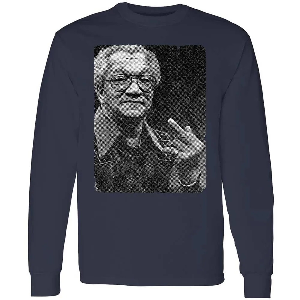Long Sleeve T-Shirt - Q51ZVUQJ - Navy - 13
