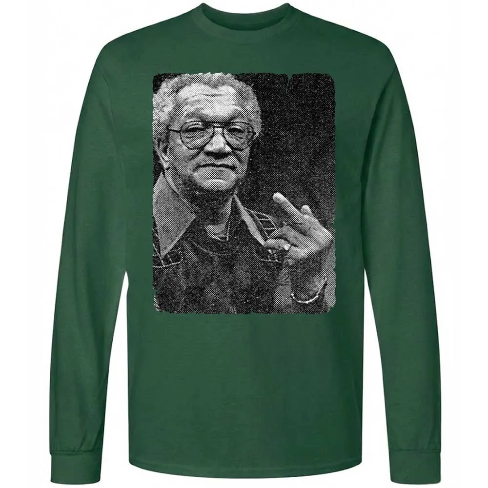 Long Sleeve T-Shirt - Q51ZVUQJ - Forest Green - 14