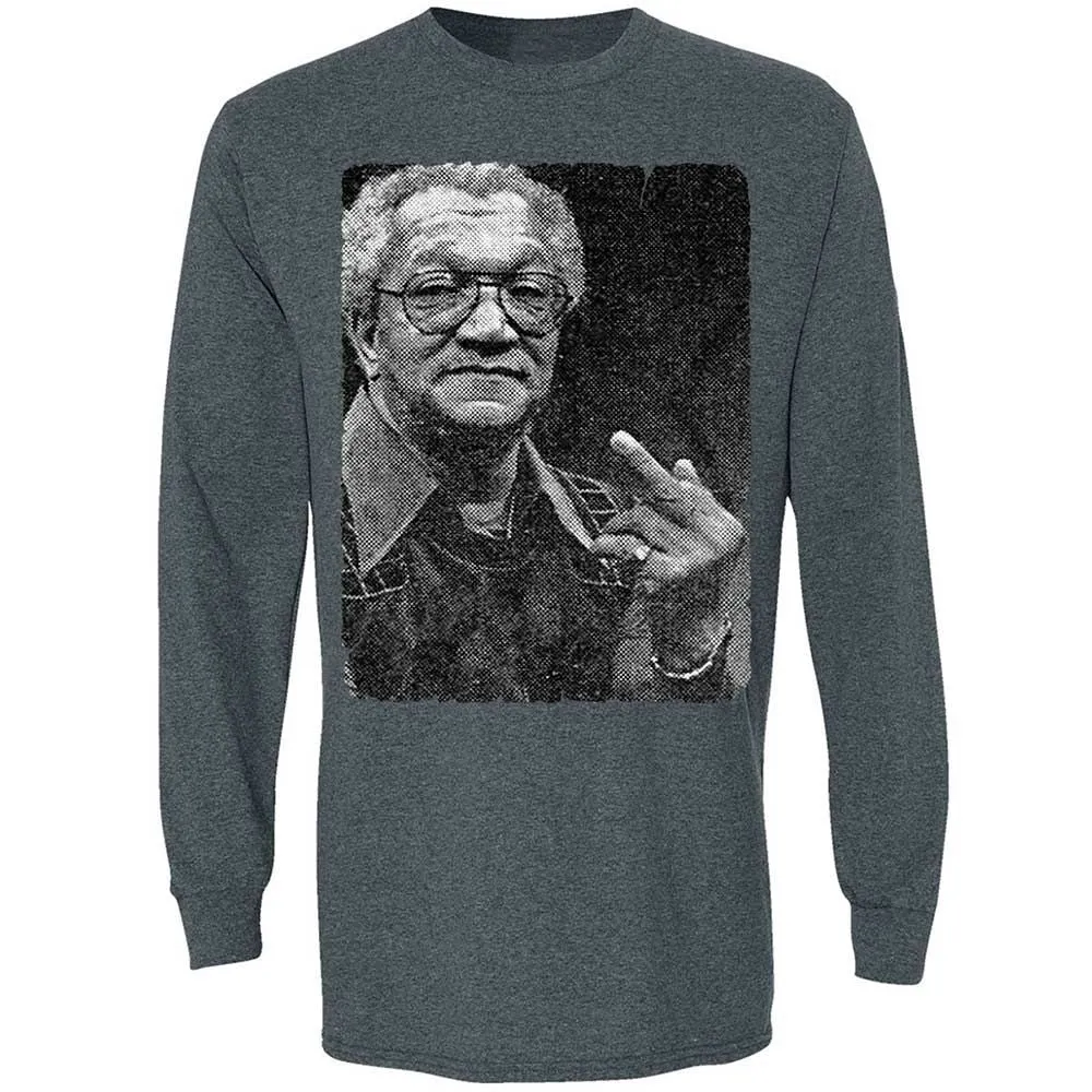 Long Sleeve T-Shirt - Q51ZVUQJ - Dark Heather - 15
