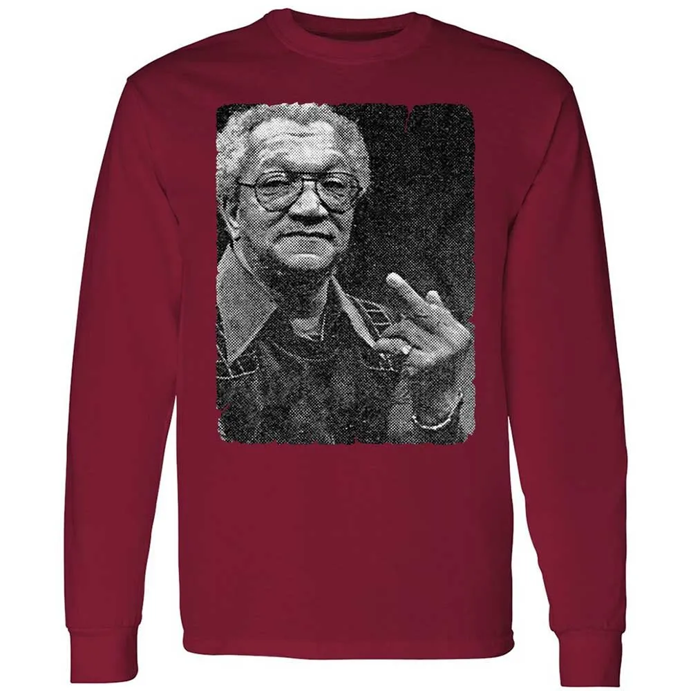 Long Sleeve T-Shirt - Q51ZVUQJ - Cardinal Red - 17