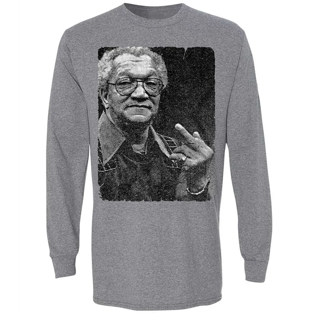 Long Sleeve T-Shirt - Q51ZVUQJ - Graphite Heather - 18