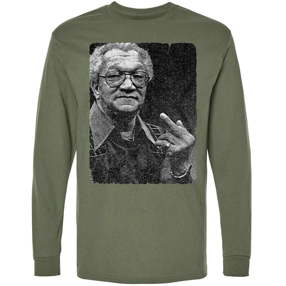 Long Sleeve T-Shirt - Q51ZVUQJ - Military Green - 19