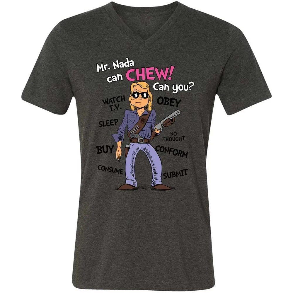 I have come here to chew bubblegum and kick ass - Dark Grey Heather - 8