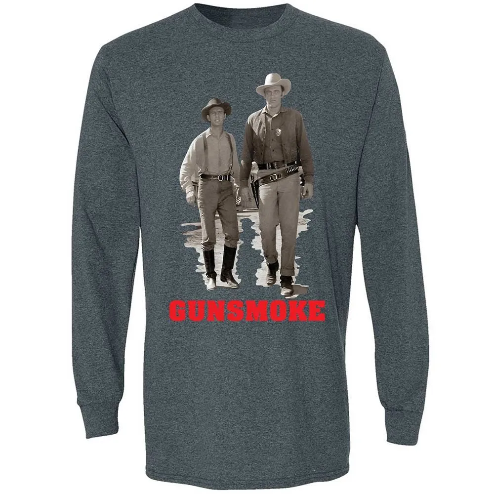 Long Sleeve T-Shirt - JBYFY8SX - Dark Heather - 5