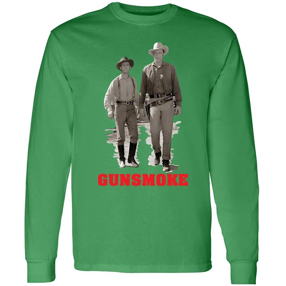 Long Sleeve T-Shirt - JBYFY8SX - Irish Green - 10