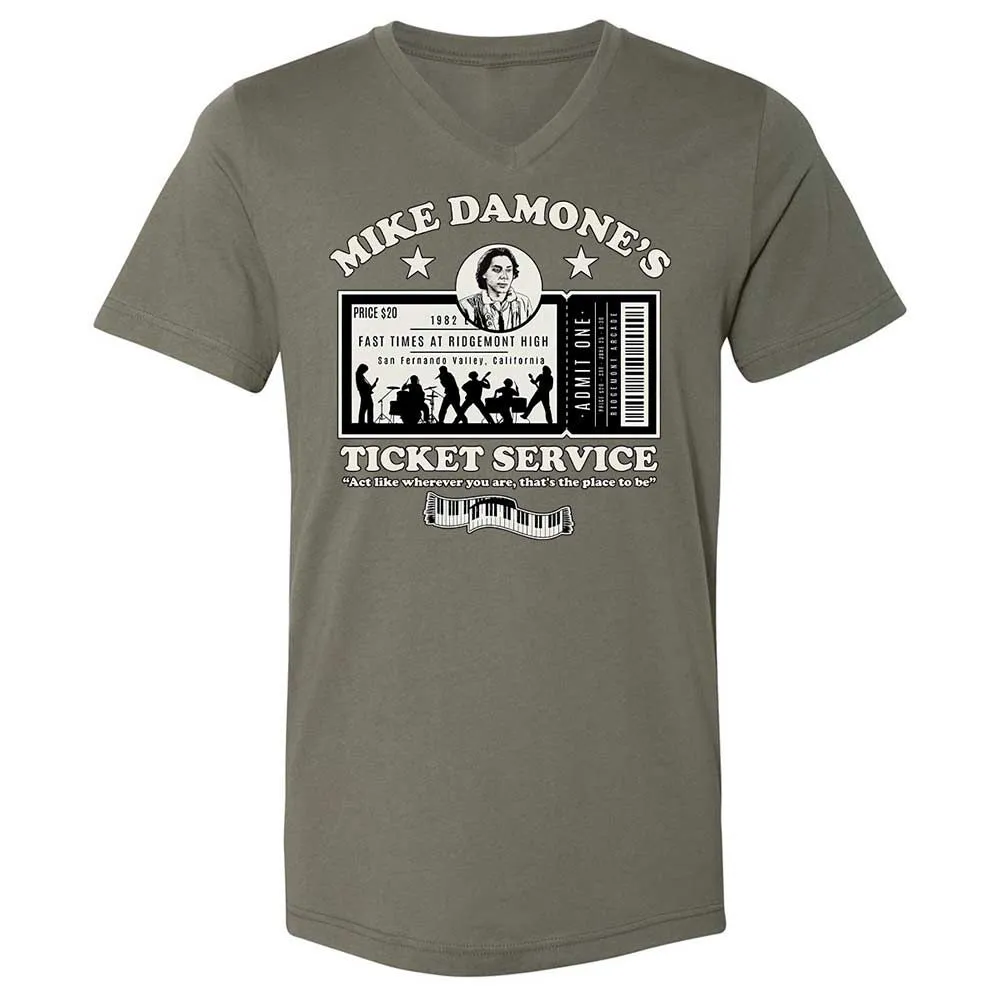 Damone's Ticket Service - Military Green - 11