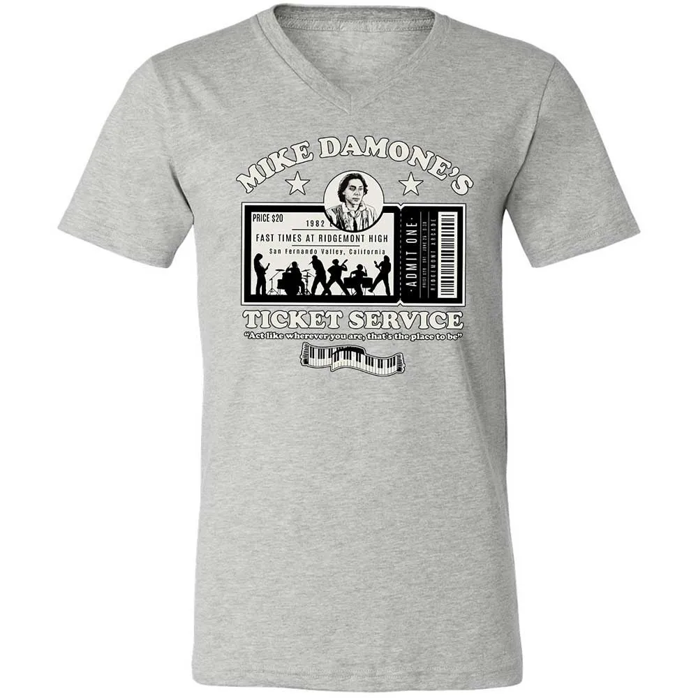 Damone's Ticket Service - Athletic Heather - 15