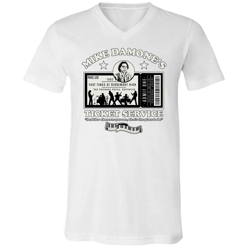 Damone's Ticket Service - White - 16
