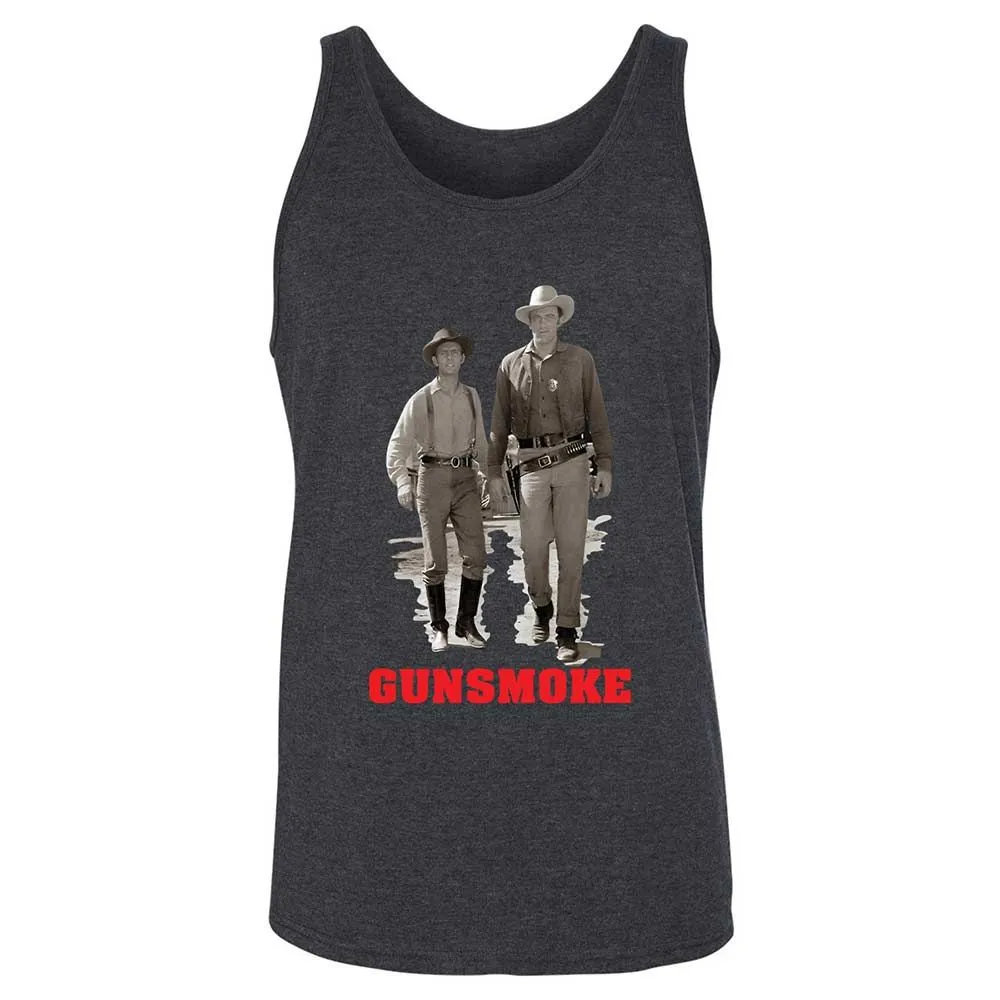 Unisex Jersey Tank - 91BPW8MW - Dark Grey Heather - 5
