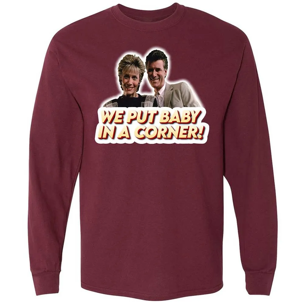 Long Sleeve T-Shirt - D2L1ED1V - Maroon - 6