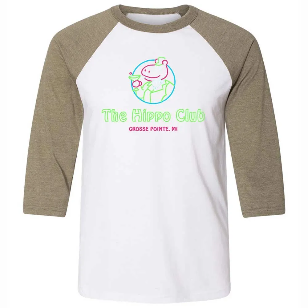 Hippo Club - White/Heather Olive - 4