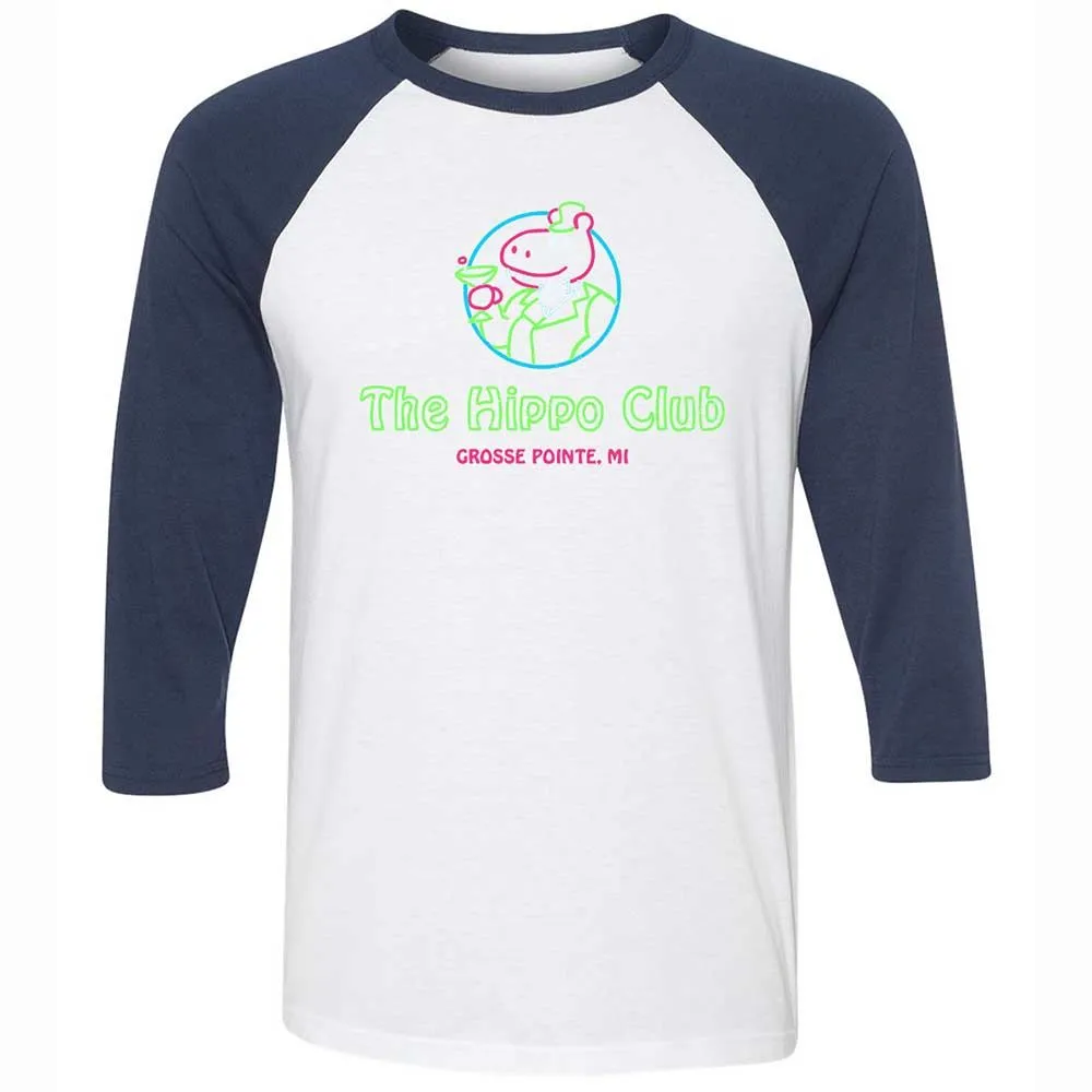 Hippo Club - White/Navy - 8