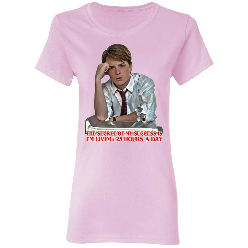 Women's T-Shirt - GHU8TVKP - Light Pink - 3
