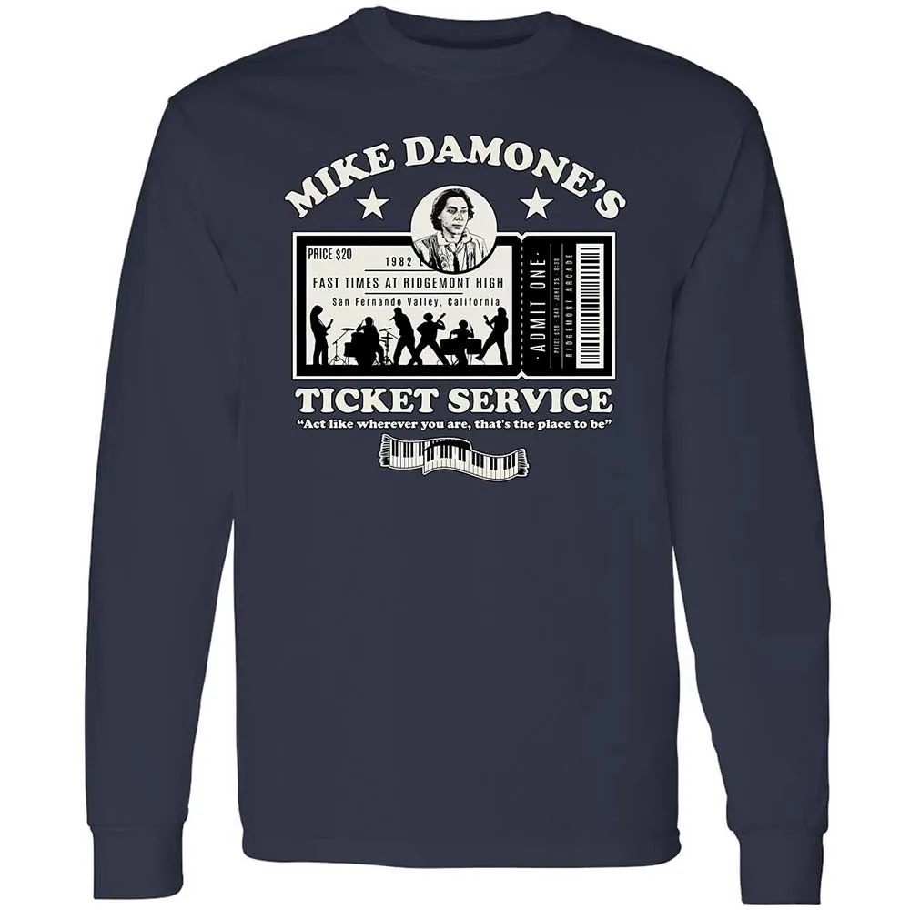 Damone's Ticket Service - Navy - 2