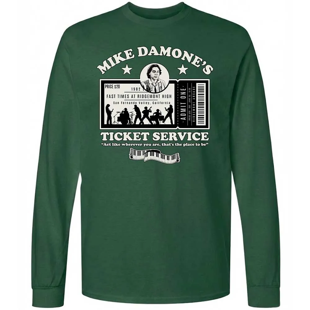 Damone's Ticket Service - Forest Green - 4