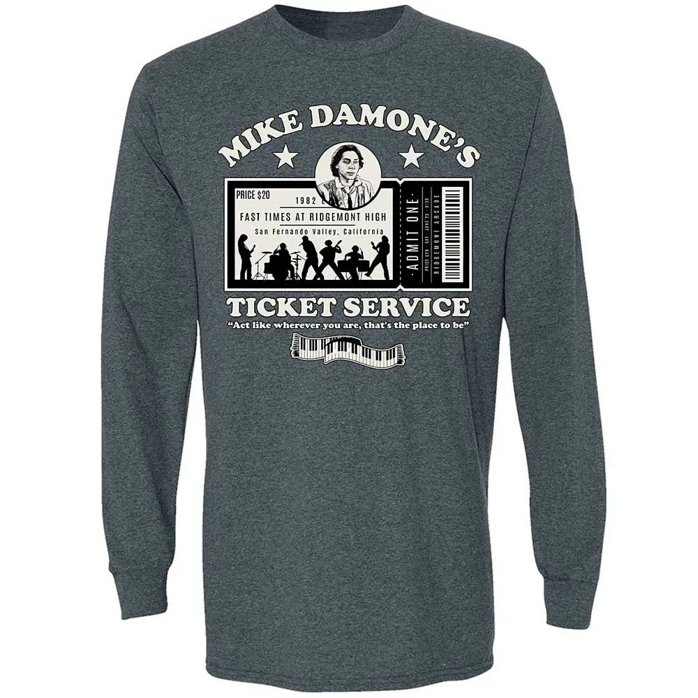 Damone's Ticket Service - Dark Heather - 5