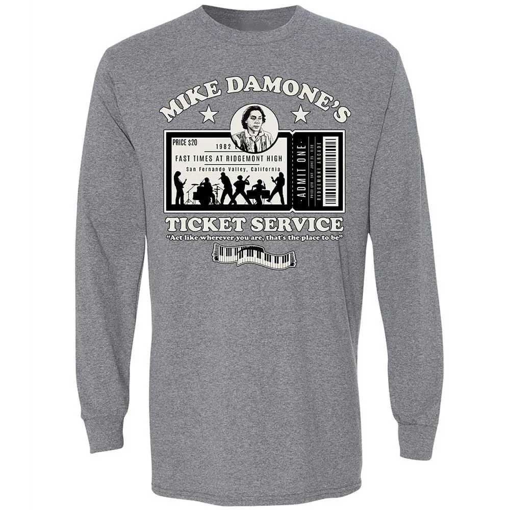 Damone's Ticket Service - Graphite Heather - 8