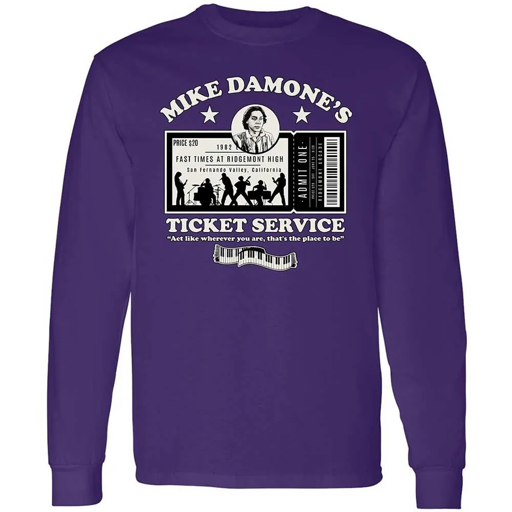 Damone's Ticket Service - Purple - 12