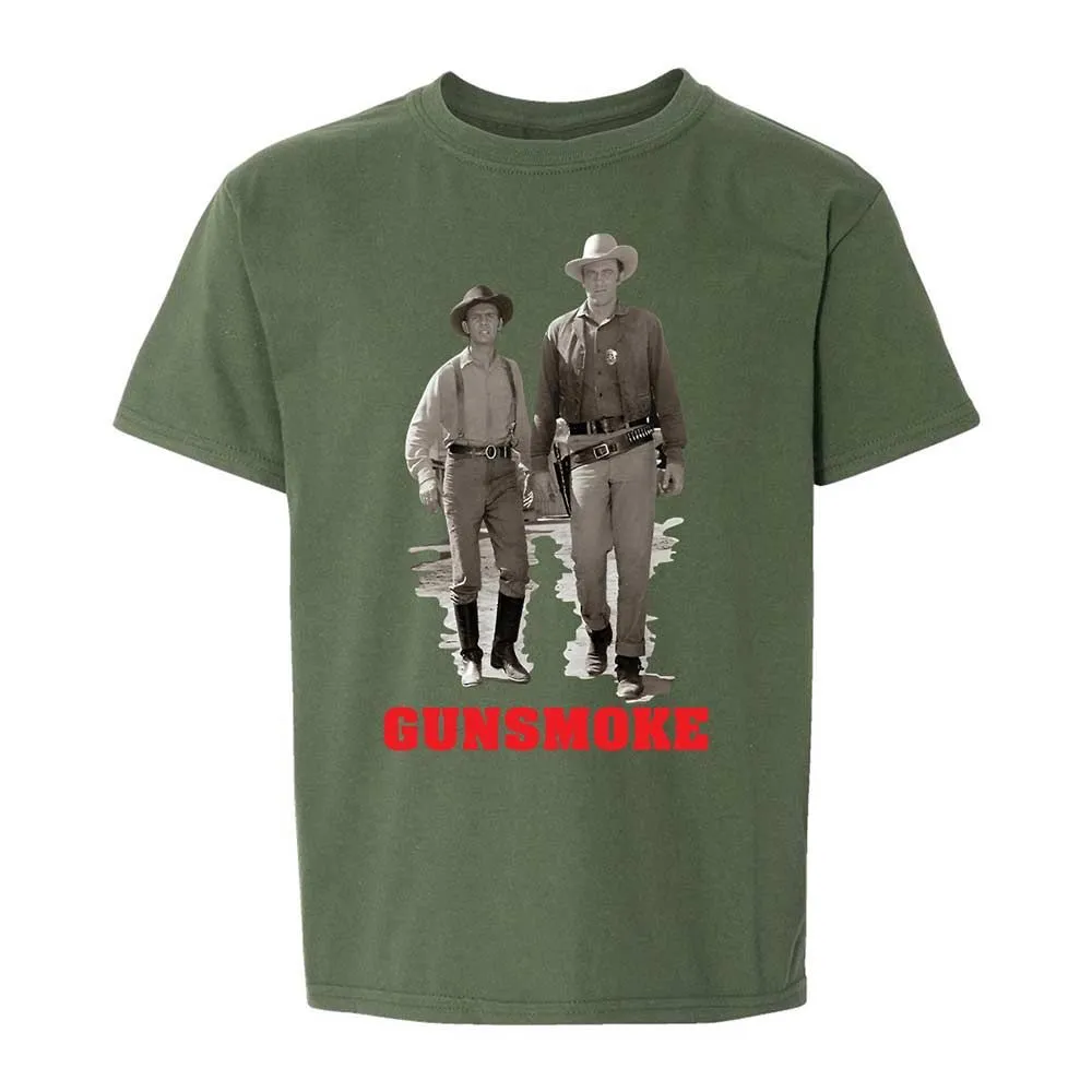 Kids T-Shirt - M4R5XDEV - Military Green - 19