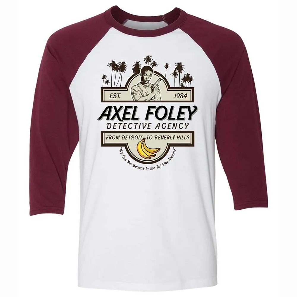 Unisex 3/4 Baseball Tee - A6J48JCT - White/Maroon - 7