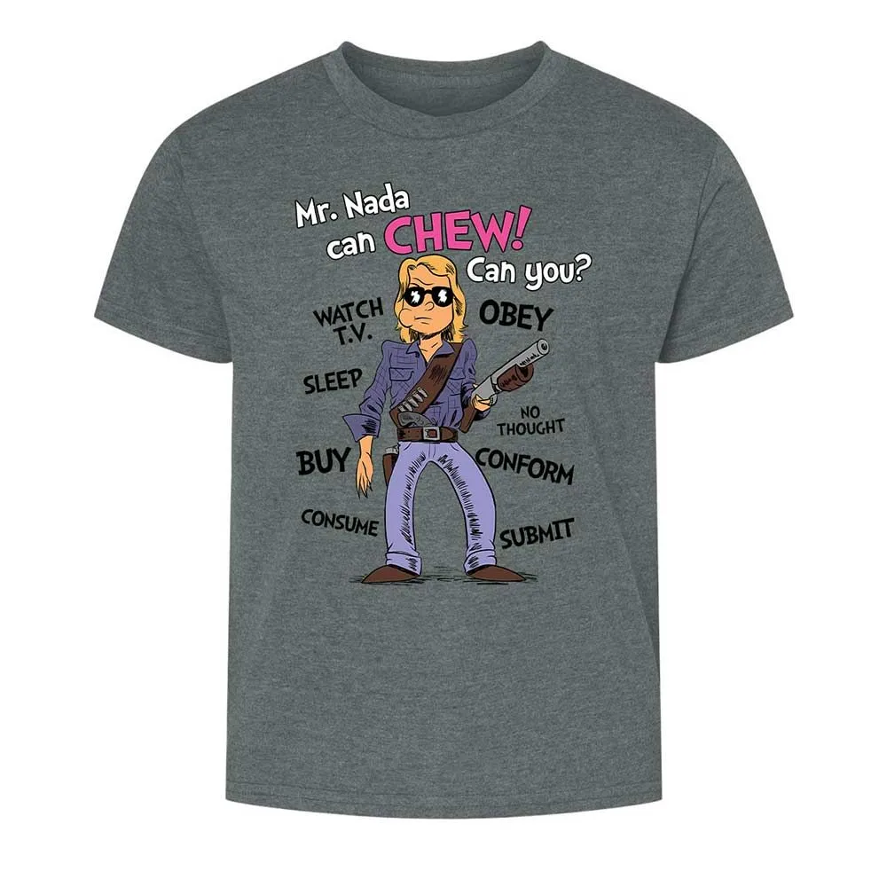 I have come here to chew bubblegum and kick ass - Dark Heather - 16