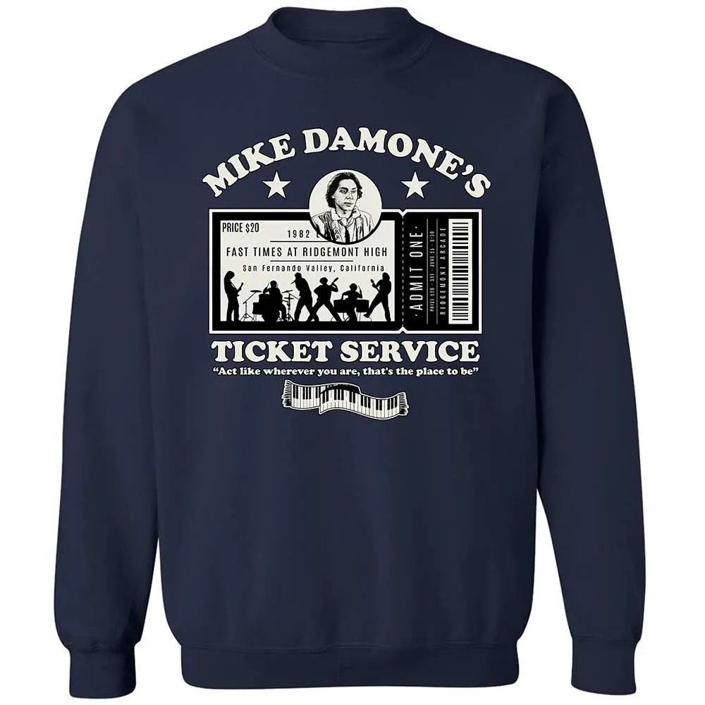 Damone's Ticket Service - Navy - 2