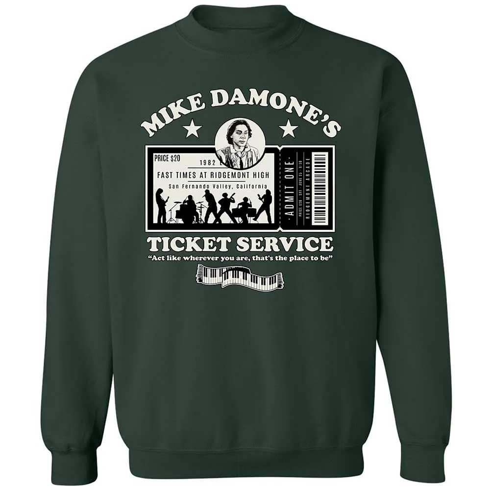 Damone's Ticket Service - Forest Green - 5