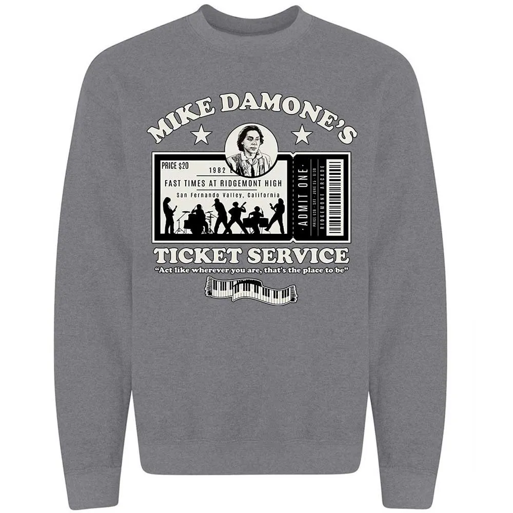 Damone's Ticket Service - Graphite Heather - 7