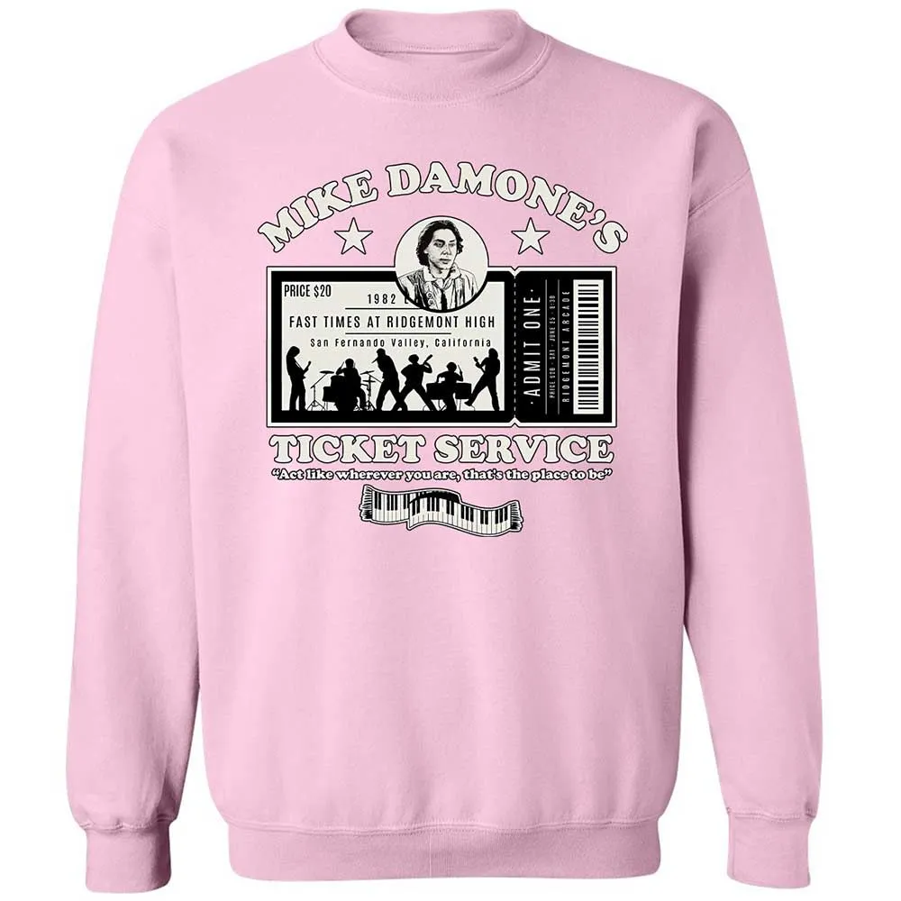 Damone's Ticket Service - Light Pink - 19